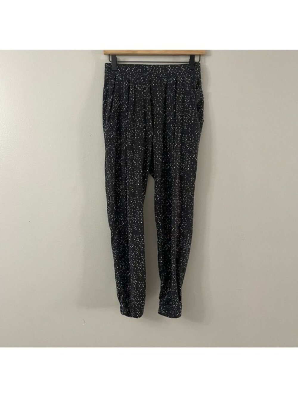 Lululemon &  Go City Jogger Butterfly Texture Black White